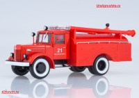 Коллекционная масштабная модель 1:43 Пожарный автомобиль АЦ-30 (205) (Наши Грузовики)